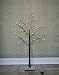 Rainleaf 4Ft LED Snow Tree, 48 LEDs, Perfect for Christmas, Holiday, Home, Party, Wedding, Indoor Decoration, Flexible Branches for DIY Shapes, Warm White Light