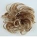 CAISHA 100% HUMAN HAIR Scrunchie Hair Piece Updo Braid Hair Scrunchy Messy Bun Red Blonde Mix H312m