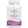 Nordic Naturals Prenatal DHA - Supports Brain Development in Babies During Pregnancy and Lactation, Unflavoured, 90 Count