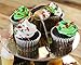 Juvale 3-Tier Dessert Cupcake Treat Stand Party Tower (2 Pack) Gold and Silver