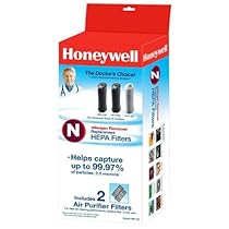 Honeywell True HEPA Replacement Filter N, 2 Pack
