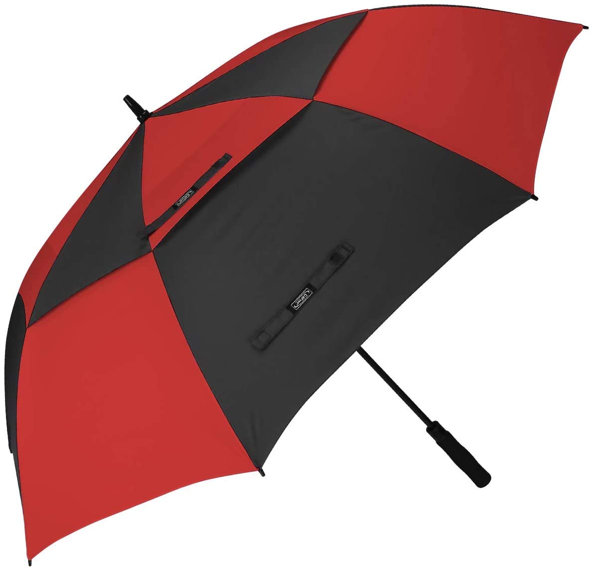 G4Free Golf Umbrella 68 Inch Auto Open Extra Large Double Cover Ventilated Windproof Waterproof Stick Umbrella