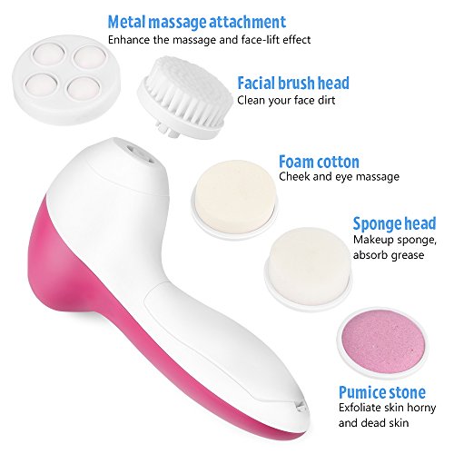 skin professionals cleaning 5 in 1 beauty care massager
