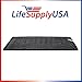LifeSupplyUSA Carbon Filter Replacement Compatible with Rabbit Air BioGS SPA-421A & SPA-582A Air Purifiers