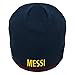 Club Licensed Barcelona Messi 10 Knitted Beanie Hat - Navy