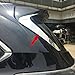 Fit for Toyota Highlander 2015 2016 2017 2018 Chrome Rear Spoiler Wing Side Beveled Window Cover