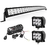 YITAMOTOR LED Light Bar 288W Curved 50 inches Light
