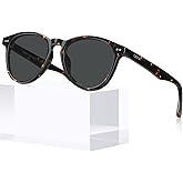 CARFIA Retro Womens Sunglasses Polarized Acetate Durable Trendy Driving UV400 Protection Shades