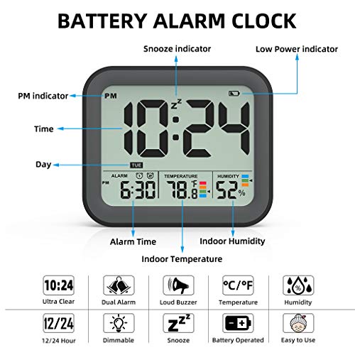 1 Operated+Thermometer+Hygrometer+Bedrooms+Sleepers