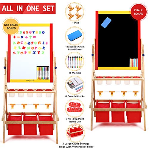 2 Magicfly+Childrens+Chalkboard+Magnetic+Accessories