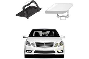 GOHOLY Car Front Bumper Headlight Washer Nozzle Cover Cap Compatible With Mercedes Benz E-Class W212 E300 E350 E400 E550 2008 2009 2010 2011 2012 2013 Headlight Cleaning Cover 2128600108 Water Spray Cover