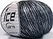 Rock Star, Silver, Purple, Shine, Soft Nylon Merino Wool Acrylic Blend Yarn, 50 Gram