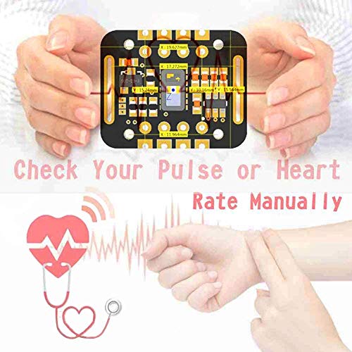 2pcs HeartRate Sensor Module, MAX30102 Blood Oxygen Sensor, Compatible