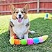 ZippyPaws Large Caterpillar - Dog Toys to Keep Them Busy, for Medium and Large Dogs, Squeaky Pet Toy for Boredom, Stuffed Chew Toy, Soft Plush Puppy Products, 7 Round Squeakers - 20
