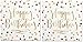Happy Birthday Napkins (2 Sets of 20) - Fun Multi Color Confetti Polkadot Print with Metallic Gold Happy Birthday Message