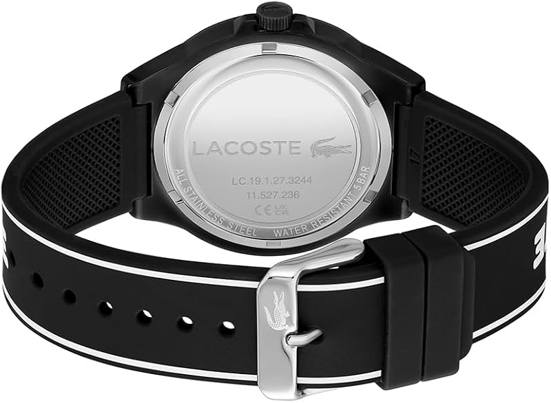 Analog Quarzuhr für Herren Kollektion NEOCROC mit Schwarzes Silikonarmband - 2011185