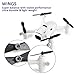 Morpilot® for Hubsan x4 H107C+ Plus Replace Spare Parts Crash Pack Kit Battery Motor Prop Body Shell