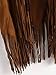 Persun Women's Fashion Festival Casual Tassel Detail Suedette Waistcoat