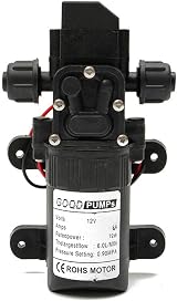 zalati DC 12V Water Pump 6L/min Self Priming 70W 130 PSI for Car Wash view 1