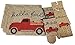 8 pc Vintage Truck Fall Kitchen Decor Set - Hello Fall - Matching Fall Placemats, Kitchen Towels, Pot Holder, and Oven Mitt - Comes in an Organza Bag so It's Ready for Giving!