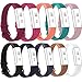 HONECUMI Color Bands Replacement Accessory Wristband for Fitbit Alta