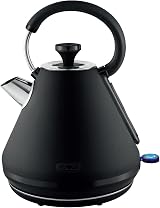 Tower Sera Pyramid Kettle 1.7L 3KW Smoked Black Trim T10079BLK