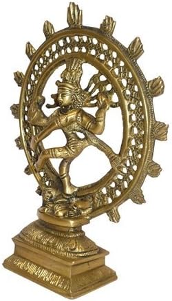Brass statue of Natraj handicrafts product by VyomshopBH01638
