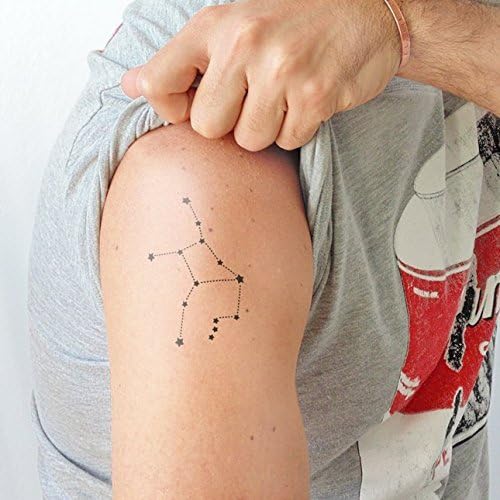 Virgo - Temporary tattoo (Set of 2)