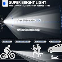 1300 lumen bike light