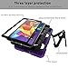 Azzsy Samsung Galaxy Tab A 10.1 Case(2016 NO S Pen Version),Slim Heavy Duty Shockproof Rugged Case High Impact Full Body Protective Case with Screen Protector for Galaxy Tab A 10.1 Inch 2016 Release
