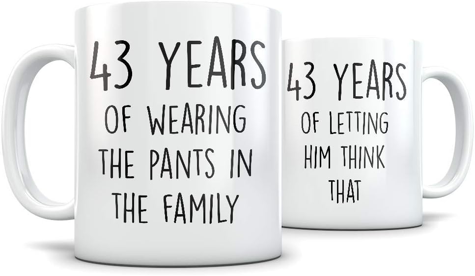 43rd anniversary gifts for parents