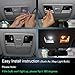 NAKOBO 31mm Festoon Led Bulbs 6000K White Light 21-SMD 3014 Chipsets Canbus Error Free for 3175 DE3175 DE3021 3022 3021 Dome License Plate Door Lights（pack of 4）
