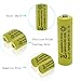 GEILIENERGY AA Size NiCd AA 600mAh 1.2V Rechargeable Batteries for Solar Lamp Solar Light(20 PCS)