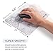 Insten Marble Mouse Pad, Premium Super Smooth Stylish Marble Computer Mouse Pad with Waterproof Coating, Non Slip Base, White Marble (8.6
