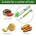 Watermelon Slicer,Neworld Stainless Steel Watermelon Cutter Knife Corer Fruit Vegetable Tools new Kitchen Gadgets with 2 Cantaloupe Fruit Slicer