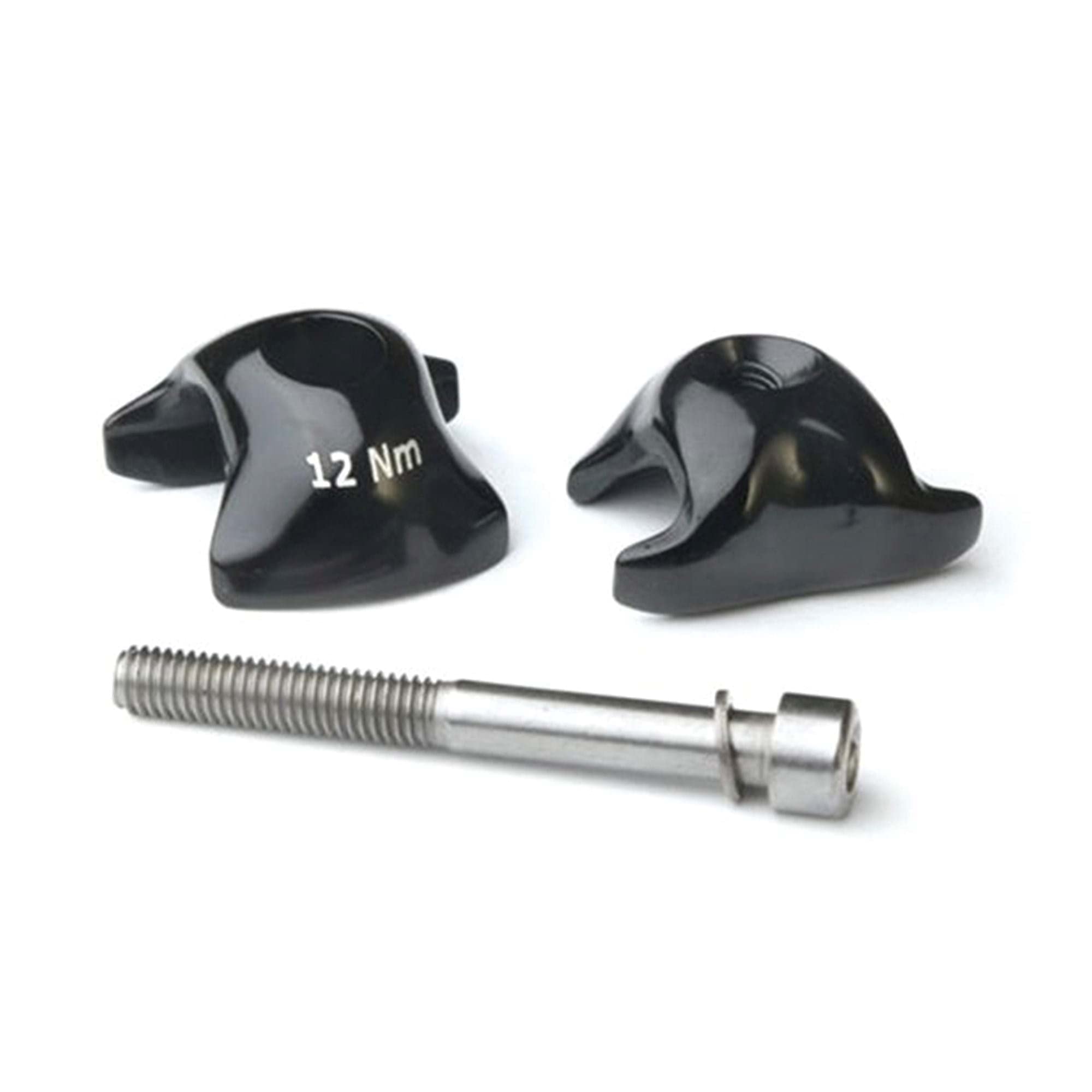 Ritchey WCS Alloy 1-Bolt Rail Clamps: Black 8mm x 8.5mm