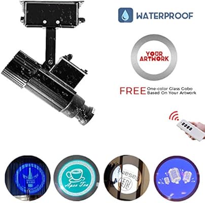 WUZHENG LED Logo GOBO Proyector A Prueba De Agua Zoom Manual ...