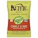 Kettle Brand Potato Chips, 100% Avocado Oil Chili Lime, 4.2 Ounce (Pack of 15)