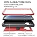 YOUMAKER Case for Galaxy Note 9, Full Body Heavy Duty Protection with Built-in Screen Protector Shockproof Rugged Cover for Samsung Galaxy Note 9 (2018) 6.4 inch - Red/Black