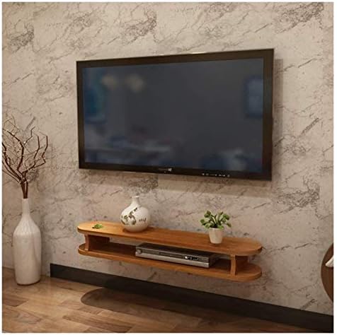 テレビ台壁掛けテレビキャビネットオ ローボード 家具の装飾 装飾壁フレームテレビスタンドエンターテイメント内閣ストレージ管理ユニットdvdプレイヤーケーブルボックス浮動シェルフウォールマウントシェルフ マルチメディア収納棚 収納キャビネット Zhangyn Color B 100cm