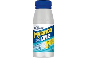 Mylanta One, Lemon Mint Flavor, 50 Count, EcoCare PCR