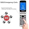 Ushining-Senior-Flip-Mobile-PhoneBig-Button-Mobile-Phone-For-ElderlyDual-SIM-Unlocked-Card-Long-Standby-with-28-Large-Screen-SOS-Button-FM-Radio-Torch-and-Charging-Cradle-Black USHINING Senior Flip Mobile Phone,Big Button Mobile Phone For Elderly,Dual SIM Unlocked Card Long Standby with 2.8…