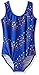 Danskin Big Girls' Gymnastics Leotard, Royal Star, Intermediate (6X-7)