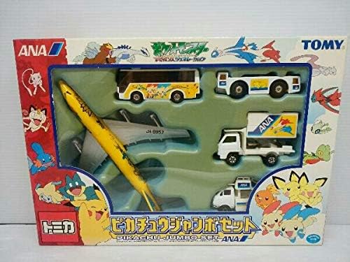 Amazon トミカ Ana ピカチュウジャンボセット ミニカー ダイキャストカー ホビー