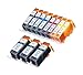 11 Pack Compatible CLI 221 , CLI-221 , CLI221 , PGI 220 , PGI-220 , PGI220 3 Big Black, 2 Small Black, 2 Cyan, 2 Magenta, 2 Yellow for use with Canon PIXMA Ip3600, PIXMA Ip4600, PIXMA Ip4700, PIXMA MX860, PIXMA MX870. PIXMA Ip 3600, PIXMA Ip 4600, PIXMA Ip 4700, PIXMA MX 860, PIXMA MX 870.. Ink Cartridges for inkjet printers. Blake Printing Supply