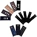 13 Pcs Waist Extenders Set Elastic Waist Extenders Adjustable Button Expanders for Women Men Pregnancy Jeans Skirt Trousers Collar Dress, 3 Types