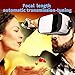 Fritesla Virtual Reality Headset 3D Glasses VR Box for Smartphone Iphone 6 plus Samsung S6-White