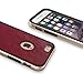 iPhone 6 Plus case, Caseology [Envoy Series] Premium Leather Bumper Cover [Leather Bound] Apple iPhone 6 Plus case (Leather Burgundy Red)