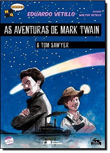 Livro As Aventuras de Mark Twain e Tom Sawyer