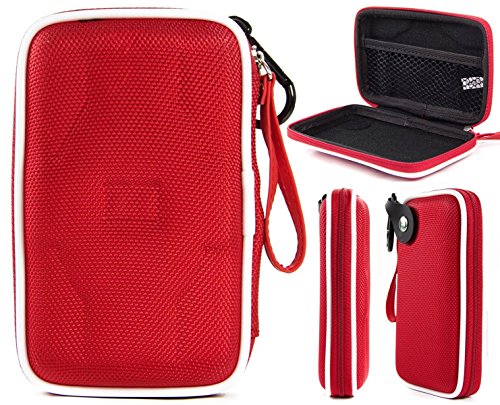 EnvyDeal Red EVA Travel Accessories Feminine Hygiene Bag for Women - Thumbnail 3
